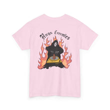 Load image into Gallery viewer, Unisex Heavy Cotton Tee - 'Hugs Ceramics' Skull & Flames Graphic Tee