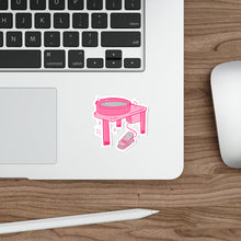 Load image into Gallery viewer, Pink Pottery Wheel Sticker
