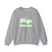 Load image into Gallery viewer, Hugs Ceramics Green Text Unisex Heavy Blend™ Crewneck Sweatshirt