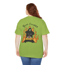 Load image into Gallery viewer, Unisex Heavy Cotton Tee - 'Hugs Ceramics' Skull & Flames Graphic Tee