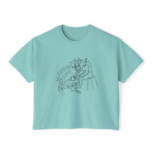 Load image into Gallery viewer, Pottery Goblin Boxy Tee for Women - Casual Graphic Tee