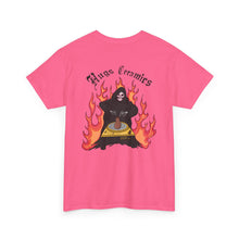 Load image into Gallery viewer, Unisex Heavy Cotton Tee - 'Hugs Ceramics' Skull & Flames Graphic Tee