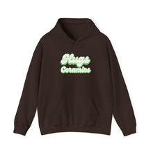 Load image into Gallery viewer, Hugs Ceramics Green Text Unisex Heavy Blend™ Hooded Sweatshirt