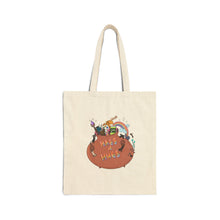 Load image into Gallery viewer, Hags of Hugs Cotton Canvas Tote Bag