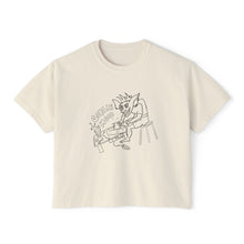 Load image into Gallery viewer, Pottery Goblin Boxy Tee for Women - Casual Graphic Tee