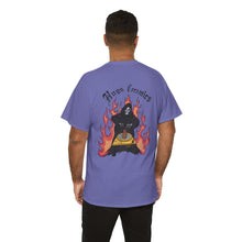 Load image into Gallery viewer, Unisex Heavy Cotton Tee - 'Hugs Ceramics' Skull & Flames Graphic Tee