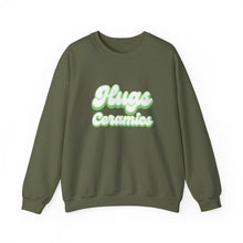 Load image into Gallery viewer, Hugs Ceramics Green Text Unisex Heavy Blend™ Crewneck Sweatshirt