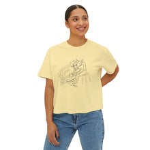 Load image into Gallery viewer, Pottery Goblin Boxy Tee for Women - Casual Graphic Tee