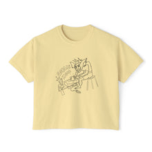 Load image into Gallery viewer, Pottery Goblin Boxy Tee for Women - Casual Graphic Tee