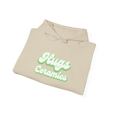 Load image into Gallery viewer, Hugs Ceramics Green Text Unisex Heavy Blend™ Hooded Sweatshirt
