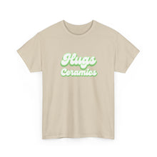 Load image into Gallery viewer, Hugs Ceramics Green Text Unisex Heavy Cotton Tee
