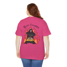 Load image into Gallery viewer, Unisex Heavy Cotton Tee - &#39;Hugs Ceramics&#39; Skull &amp; Flames Graphic Tee
