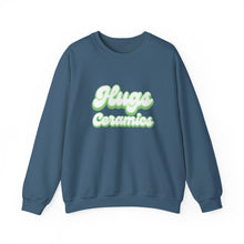 Load image into Gallery viewer, Hugs Ceramics Green Text Unisex Heavy Blend™ Crewneck Sweatshirt
