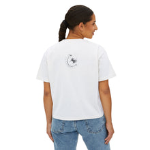 Load image into Gallery viewer, Glaze Hell - Women's Boxy Tee - Teal/Pink
