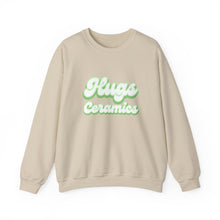 Load image into Gallery viewer, Hugs Ceramics Green Text Unisex Heavy Blend™ Crewneck Sweatshirt

