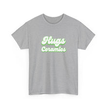 Load image into Gallery viewer, Hugs Ceramics Green Text Unisex Heavy Cotton Tee
