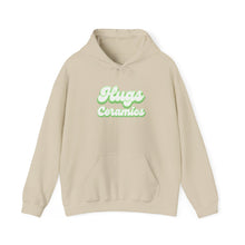 Load image into Gallery viewer, Hugs Ceramics Green Text Unisex Heavy Blend™ Hooded Sweatshirt
