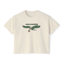 Load image into Gallery viewer, BOXY CROP GO HUGS CERAMICS SHIRT
