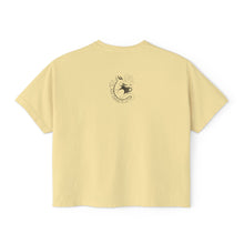 Load image into Gallery viewer, Glaze Hell - Women's Boxy Tee - Teal/Pink
