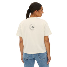 Load image into Gallery viewer, Glaze Hell - Women's Boxy Tee - Teal/Pink
