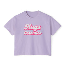 Load image into Gallery viewer, Hugs Ceramics Women's Boxy Tee

